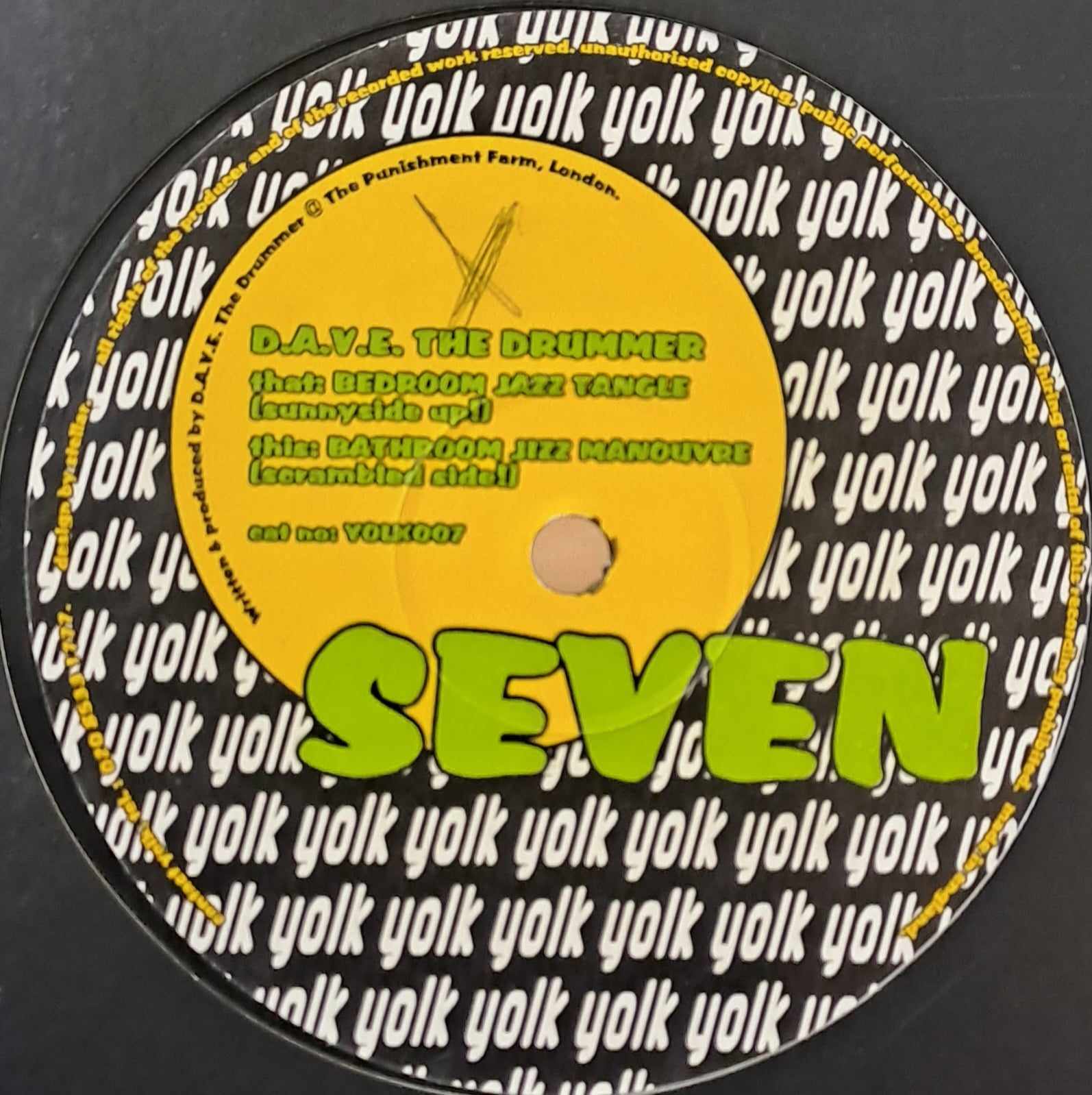 Yolk 007 - vinyle techno
